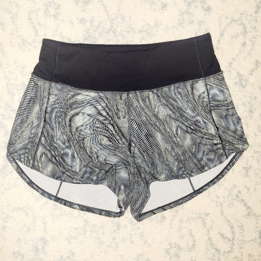 Lululemon speed up shorts size 4 - Picture 6 of 7